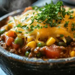 When it comes to family meals that are both hearty and comforting, few dishes can compete with Hobo Casserole Delight. This one-pot wonder is not only a crowd-pleaser but also a perfect solution for busy weeknights or family gatherings. Hobo Casserole Delight is a delicious blend of flavors and textures, featuring ground beef, pasta, and a medley of vegetables, all topped with melted cheese. Its appeal lies in its simplicity and the warmth it brings to the dinner table, making it an ideal choice for those looking to nourish their loved ones without spending hours in the kitchen.