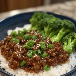 In the realm of quick and satisfying meals, the Korean Ground Beef Bowl stands out as a delightful fusion of flavors that effortlessly brings the taste of Korean cuisine to your dinner table. This dish offers a perfect balance of savory, sweet, and spicy elements that appeal to a variety of palates. Whether you're a seasoned cook or a beginner in the kitchen, this recipe is designed to be simple and approachable, making it an ideal choice for busy weeknights, family dinners, or meal prepping for the week ahead.