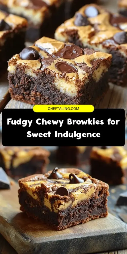 Indulge in the ultimate sweet treat with this delicious browkies recipe! Combining the fudgy goodness of brownies with the chewy texture of cookies, browkies are a dessert lover's dream. Perfect for gatherings or cozy nights in, they can be customized with various mix-ins for a personal touch. Dive into this guide for tips on achieving the best browkies, from ingredients to baking techniques. Get ready to impress with this stunning hybrid dessert! #baking #browkies #dessert #homemade #sweettooth #chocolate #cookies #recipe