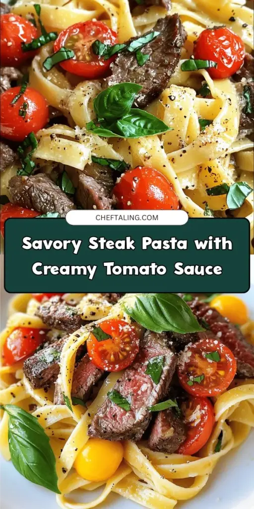 Looking for a quick and tasty dinner idea? Try this easy and delicious Steak Pasta recipe that combines tender steak tips with cheesy rigatoni in a mouthwatering garlic butter sauce. Perfect for busy weeknights, this dish is not only satisfying but also simple to whip up. Your family will love it! Click through to explore the full recipe and elevate your weeknight dinners! #SteakPasta #GarlicButterSteakTips #CheesyRigatoni #SteakTips #ButterSteak #GarlicButter #FreshSalad #Rigatoni #WeeknightDinners