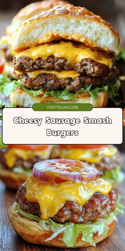 Discover the ultimate comfort food with these irresistible sausage burgers! Juicy, flavorful, and oh-so-satisfying, these sausage smash burgers are perfect for your next cookout or family dinner. Whether you're a burger lover or just looking for an easy homemade recipe, this dish will have everyone coming back for seconds. Ready to make your taste buds dance? Click to explore the full recipe now! #HamburgerRecipes #BurgersEasy #HomemadeBaconBurgers #GarlicOverloadBurgers #DinerStyleBurgers #BestPanFriedBurgers #HomemadeBaconCheeseburgers #BaconCheddarBurgers #BaconSmashBurger #DeepFriedBurgers