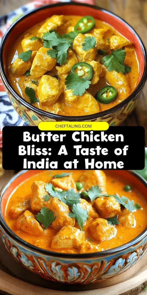Discover the creamy delight of Butter Chicken, an iconic Indian dish perfect for any occasion. Known as Murgh Makhani, this dish features tender marinated chicken simmered in a rich tomato and cream sauce, beautifully spiced for a harmonious flavor. Join us as we uncover its fascinating history, key ingredients, and step-by-step preparation, allowing you to recreate this culinary treasure at home. Get ready for a flavorful journey to India! #ButterChicken #IndianCuisine #CookingAtHome #FoodLovers #CulinaryJourney