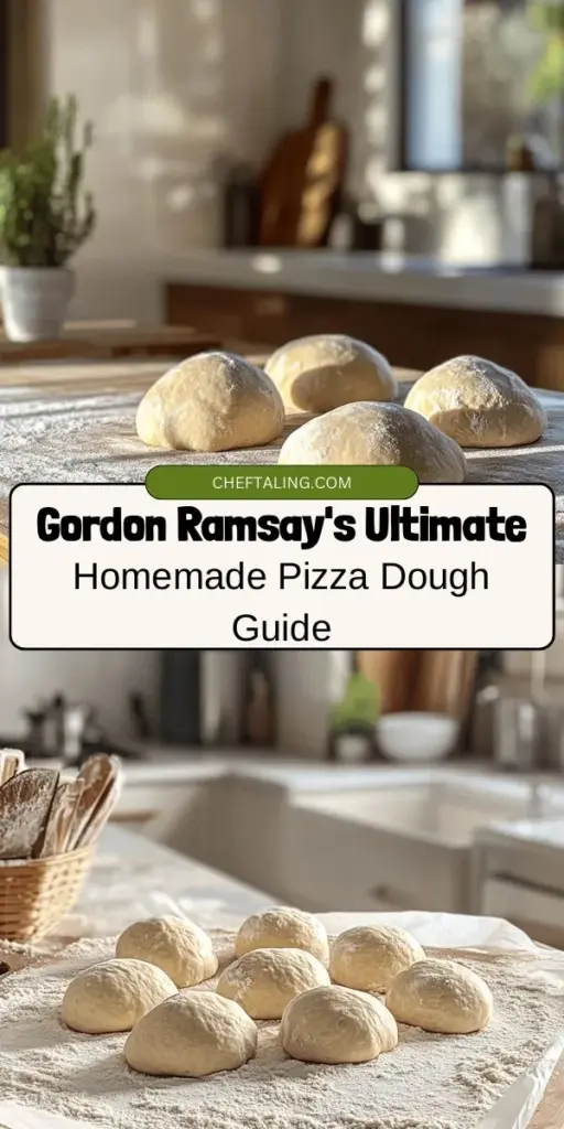 Discover the joy of making Gordon Ramsay's perfect homemade pizza dough! This easy-to-follow recipe combines quality ingredients like strong white bread flour, sea salt, and olive oil to create the ideal base for your favorite toppings. From activating the yeast to mastering the perfect rise, every step is designed for success. Gather family and friends, and enjoy delicious pizza nights together! #PizzaDough #HomemadePizza #CookingWithGordon #BakingTips #PizzaNight #FoodieFun #CulinaryCreativity