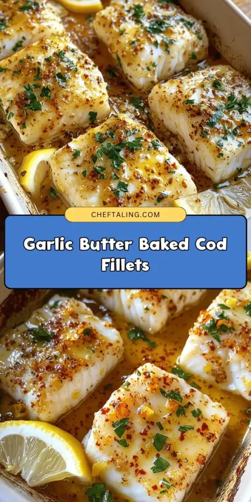 Discover the deliciousness of Garlic Butter Cod with this simple and easy recipe! Perfectly baked to tender perfection, this Garlic Butter Cod is infused with rich flavors that will have everyone asking for seconds. Whether you're a seafood lover or trying cod for the first time, this dish is sure to impress. Click through to explore the full recipe and elevate your weeknight dinners with this mouthwatering seafood delight. Don't miss out—your taste buds will thank you! #GarlicButterBakedCod #CodRecipesOven #ButterBakedCod #CodFishRecipesBaked #CodFilletRecipes #BakedCodRecipes #CodFishRecipes #SeafoodDishRecipes #WhiteFishRecipes