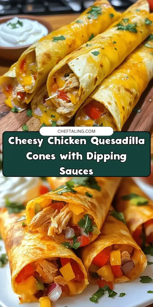 Discover a fun twist on a classic favorite with Quesadilla Cones (Baked or Air Fried!)! These delicious and easy-to-make cones are perfect for a snack or a party appetizer. Filled with cheesy goodness and your favorite toppings, they are a crowd-pleaser that everyone will love. Whether you prefer the crispy texture of baked or air-fried cones, this recipe caters to both! Click now to explore the step-by-step guide and add some excitement to your mealtime. #QuesadillaCones #BakedQuesadilla #AirFriedRecipes #SnackIdeas #EasyRecipes