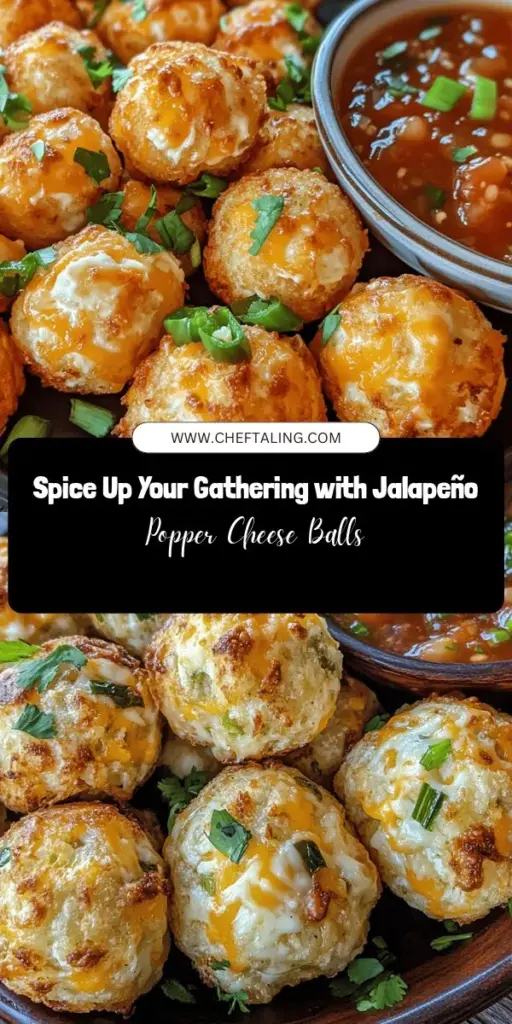 Spice up your next gathering with these irresistible Jalapeño Popper Cheese Balls! Combining creamy cheeses with the zesty kick of jalapeños, they're perfect for parties and cozy nights in. This easy-to-follow recipe includes tips on preparation, cooking techniques, and serving suggestions. Impress your guests with this mouthwatering treat that everyone will love. Don't miss out on this crowd-pleaser! #JalapeñoPoppers #CheeseBalls #Appetizer #PartyFood #Recipe #SpicySnacks #ComfortFood