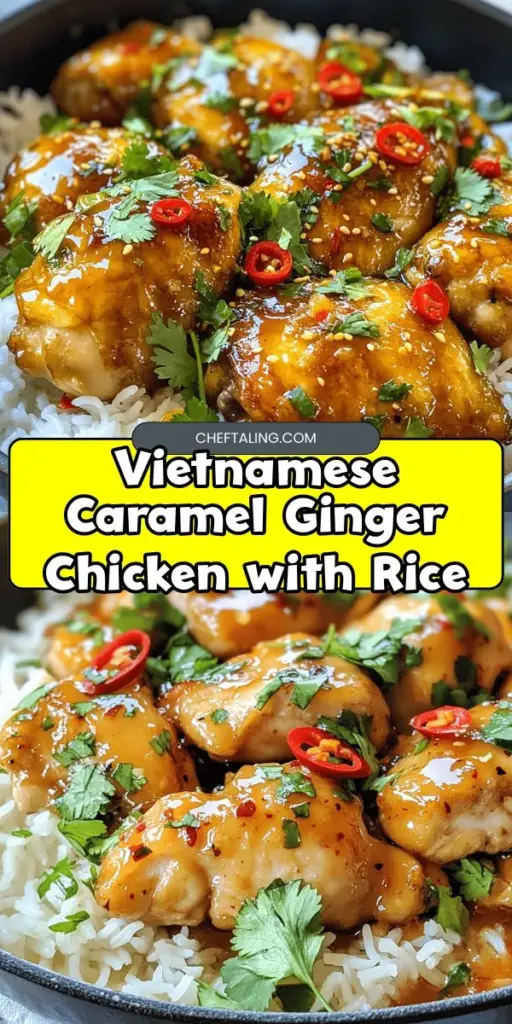 Discover the rich flavors of Vietnamese Caramel Ginger Chicken in this easy and delicious recipe! Perfect for a weeknight dinner, this dish combines tender chicken with a sweet and savory caramel sauce, infused with the warmth of ginger. It's a must-try for anyone looking to spice up their dinner table. Ready to impress your family or guests? Click through to explore the full recipe and enjoy a culinary adventure! #VietnameseCaramelGingerChicken #ChickenRecipeIndian #DinnerIdeasChicken #CaramelChicken #EasyVietnameseRecipes #ButterChickenRecipeIndian #ChickenRecipesEasy #EasyChickenDinner #MapoTofu #RecipeTin