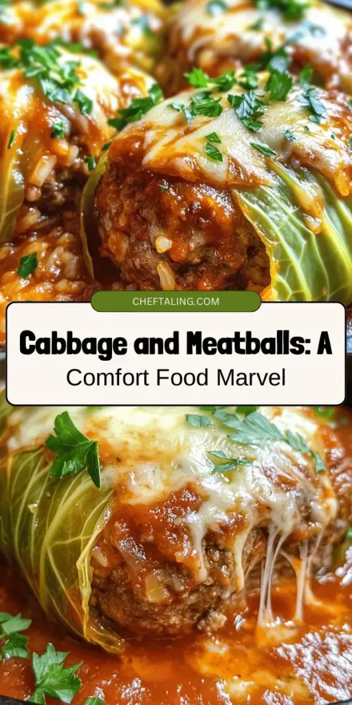 Indulge in the comforting flavors of Meatball Stuffed Whole Cabbage Delight! This delicious dish wraps tender cabbage leaves around savory meatballs, creating a satisfying meal that’s perfect for gatherings. Rich in flavor and beautiful in presentation, it embodies the best of comfort food. Explore its cultural roots and discover how easy it is to make this classic recipe. A delightful dish the whole family will love! #ComfortFood #CabbageRolls #FamilyDinner #DeliciousRecipe #CookingAtHome #HeartyMeals