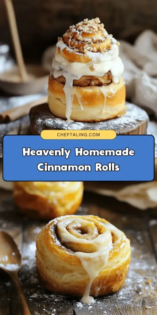 Indulge in the comforting aroma of homemade Heavenly Cinnamon Rolls! This easy recipe takes you through every step, from crafting the perfect dough to creating a delicious cinnamon-sugar filling. Soft, fluffy, and topped with creamy frosting, these rolls are ideal for brunch, holidays, or a sweet treat any day. Get ready to fill your home with warmth and joy! Perfect for sharing or savoring alone. #CinnamonRolls #Baking #Homemade #SweetTreats #ComfortFood #Recipe