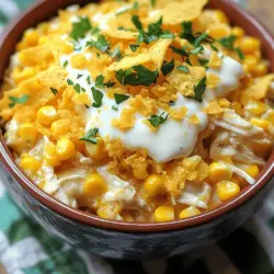 To make a tasty Slow Cooker Corn Chicken Casserole, you need a few key ingredients. These ingredients come together to create a creamy chicken dish that is both filling and comforting. Here’s a closer look at what you will need.