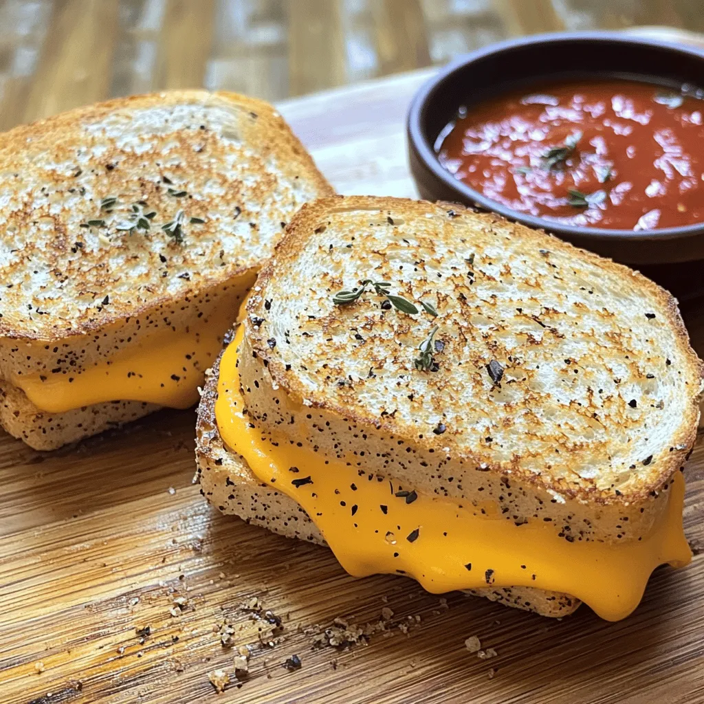 To make a great air fryer grilled cheese, you need a few key ingredients. First, choose your bread. Sourdough or whole grain works best. These breads add flavor and texture. Next, select the cheese. The best cheese for air fryer grilled cheese is cheddar. It melts well and has great taste. You can also try mozzarella or gouda for a twist.