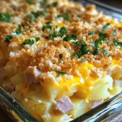 Irresistible Ham and Potato Casserole Recipe to Enjoy