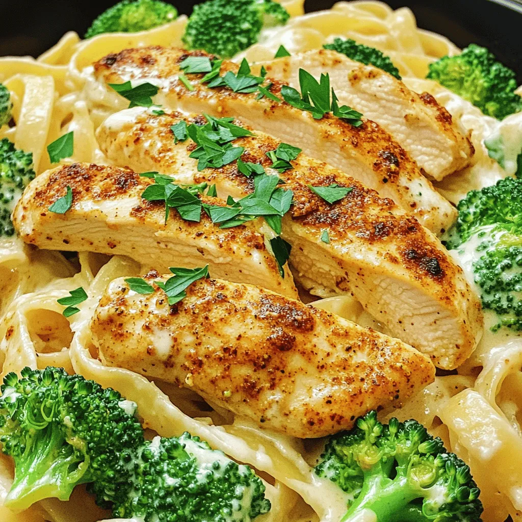 Cajun Chicken & Broccoli Alfredo Pasta: A Flavorful Fusion of Comfort and Nutrition