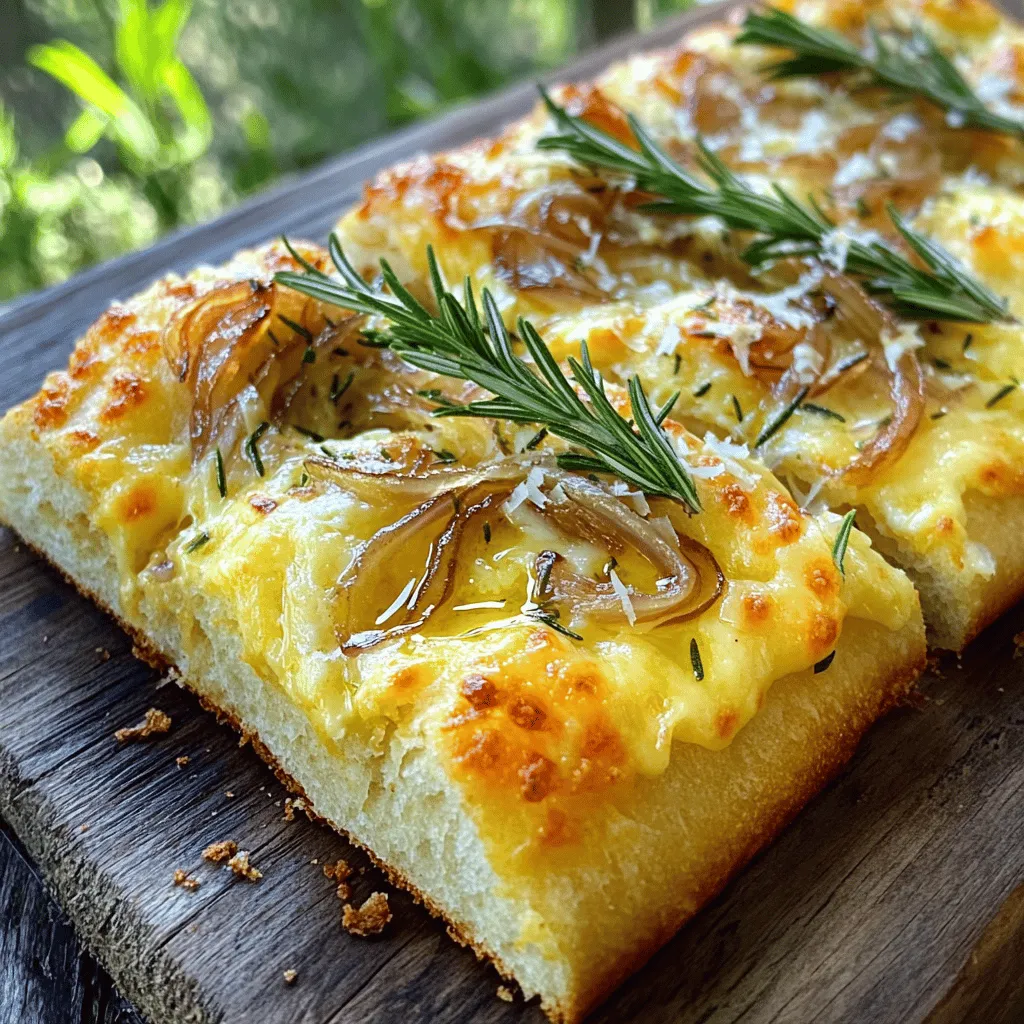 To make a great cheesy focaccia recipe, you need simple, fresh ingredients. Each one plays a vital role in flavor and texture.