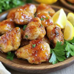 If you're looking for a dish that combines convenience, flavor, and health benefits all in one, look no further than Lemon Garlic Chicken Bites. This delightful recipe brings together the bright, zesty notes of lemon with the robust, savory flavor of garlic, creating a mouthwatering experience that is sure to please any palate. Perfect for quick weeknight dinners, gatherings with friends, or meal prep for the busy week ahead, these chicken bites are a versatile addition to your culinary repertoire.