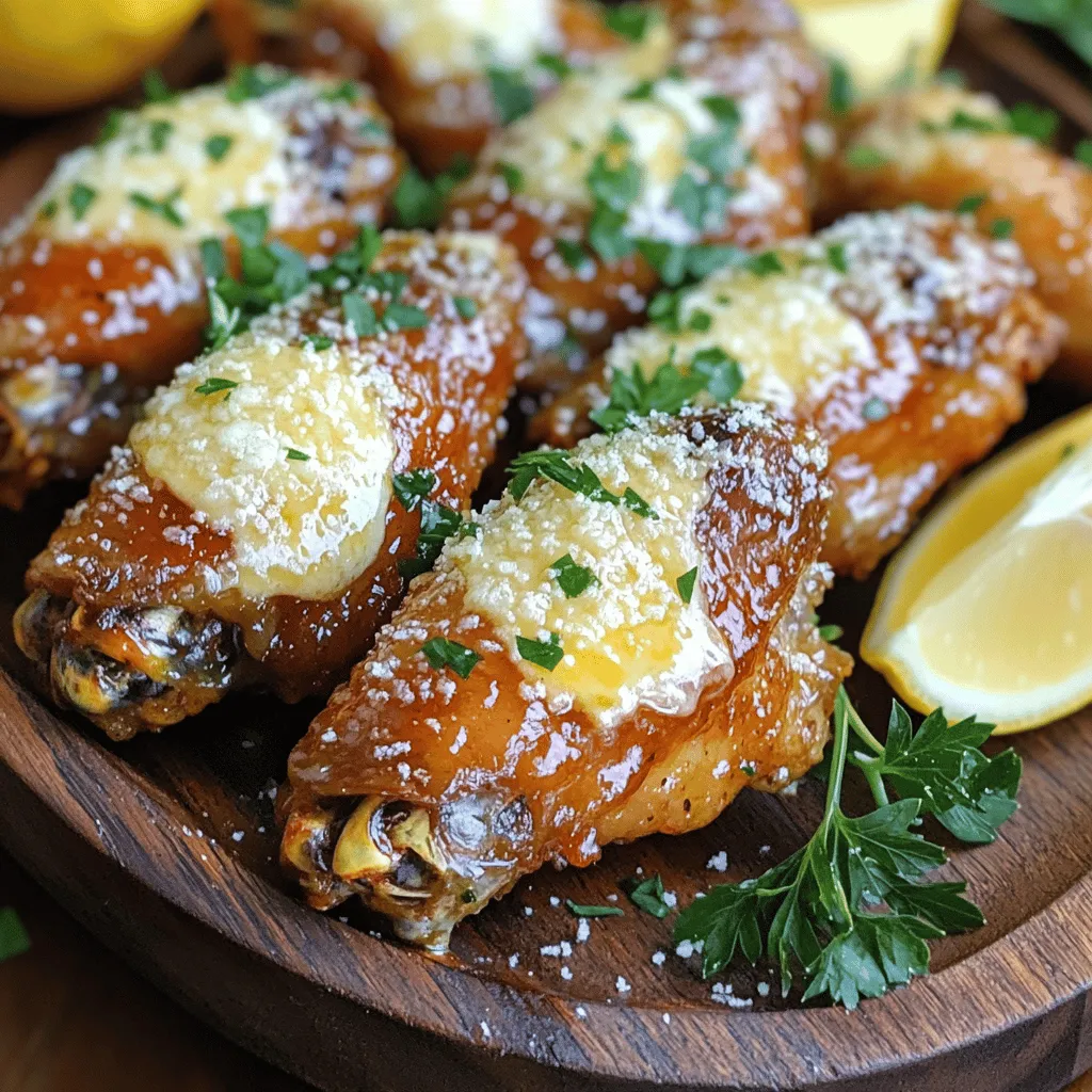 Garlic Parmesan wings are a tasty treat loved by many. They combine tender wings with a rich garlic and cheese sauce. This mix creates a unique flavor that is hard to resist. The best garlic Parmesan wings have a crispy outside and a buttery, cheesy coating.