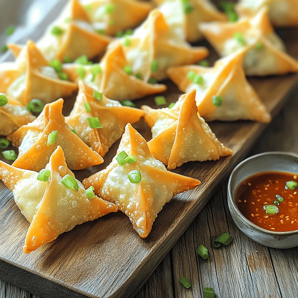 Cream cheese wontons are a tasty treat. They combine crunchy wrappers and a creamy filling. This dish has roots in Chinese cuisine, but it has changed over time.