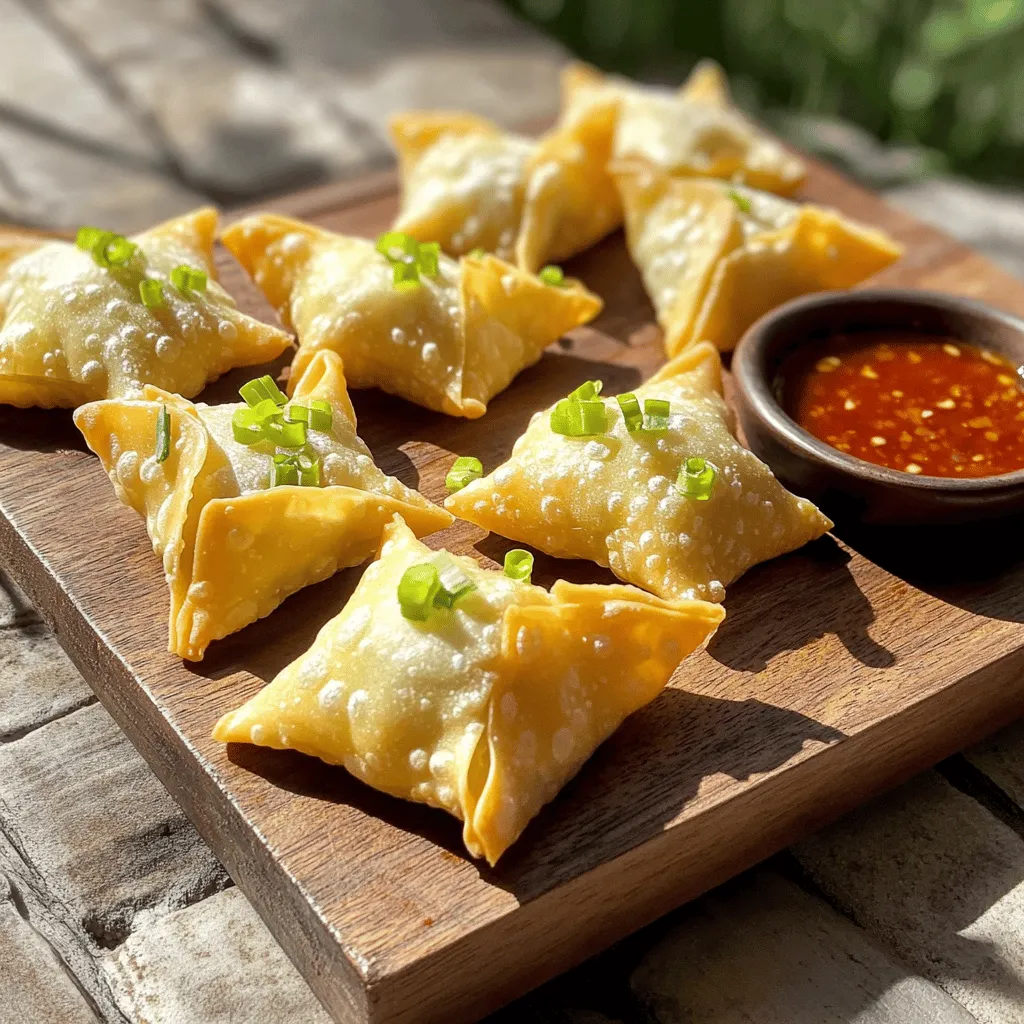 Cream cheese wontons are a tasty treat. They combine crunchy wrappers and a creamy filling. This dish has roots in Chinese cuisine, but it has changed over time.