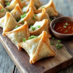 Cream cheese wontons are a tasty treat. They combine crunchy wrappers and a creamy filling. This dish has roots in Chinese cuisine, but it has changed over time.