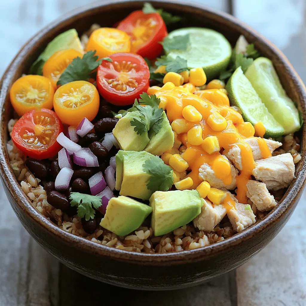 A Chicken Burrito Bowl is all about fresh and tasty ingredients. You need some key items to make it great.