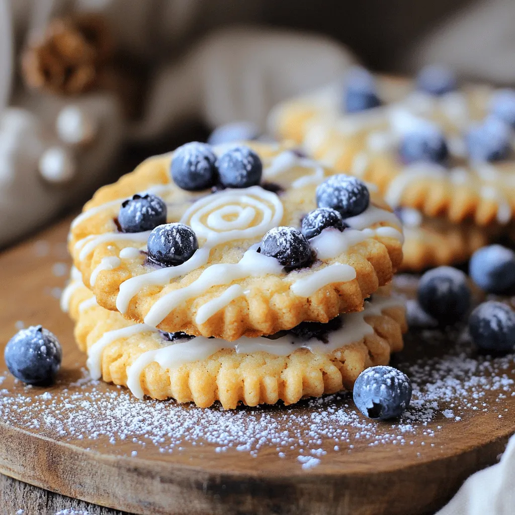 Blueberry pie cookies blend the joy of pie with the fun of cookies. These treats taste like a slice of blueberry pie, but they are easy to grab and eat. I love sharing them at gatherings or enjoying them as a snack.