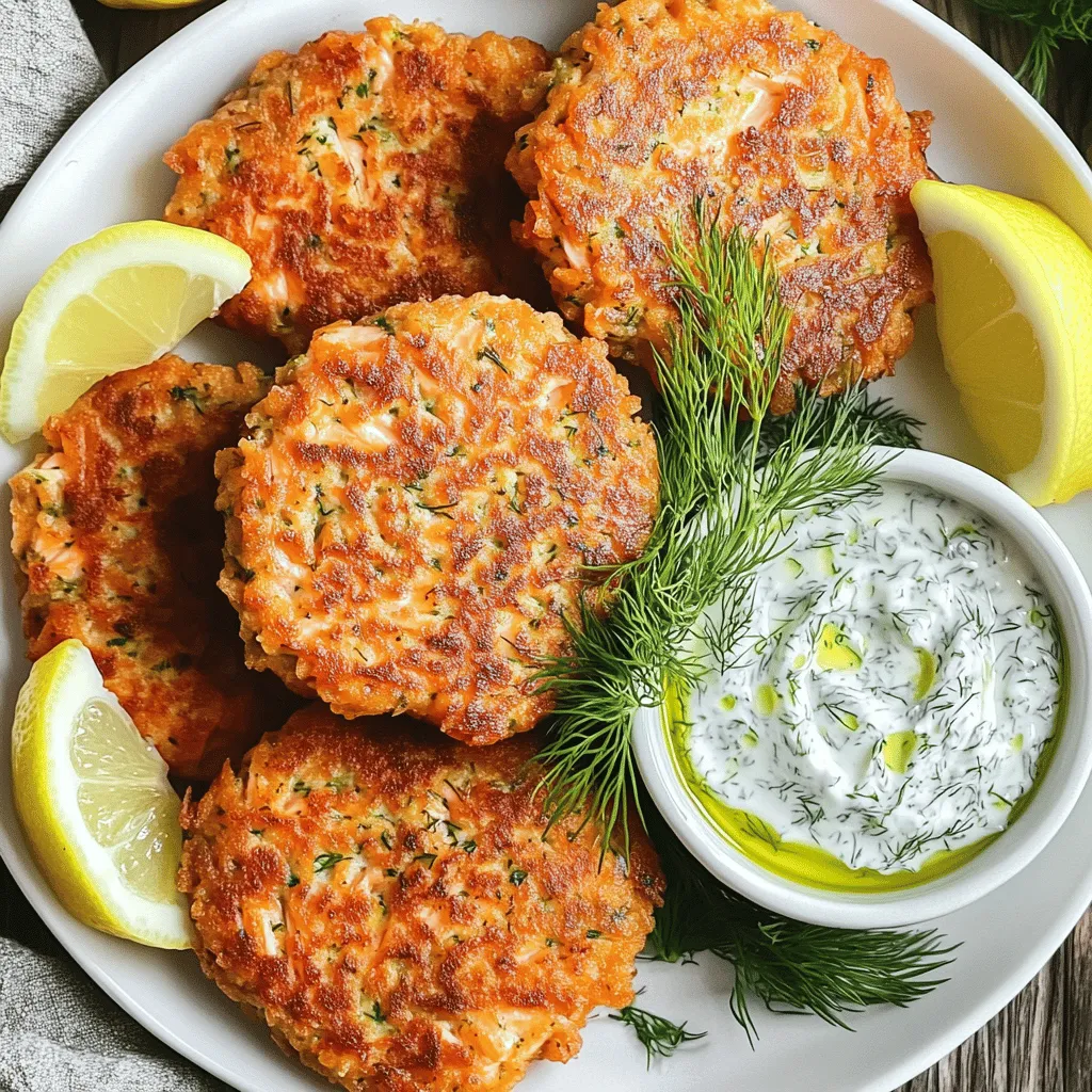 To make salmon patties, you need a few key ingredients. First, choose the best canned salmon. Pink salmon works well as it offers great flavor. You can also use sockeye salmon for a richer taste. Always drain and flake the salmon before mixing.