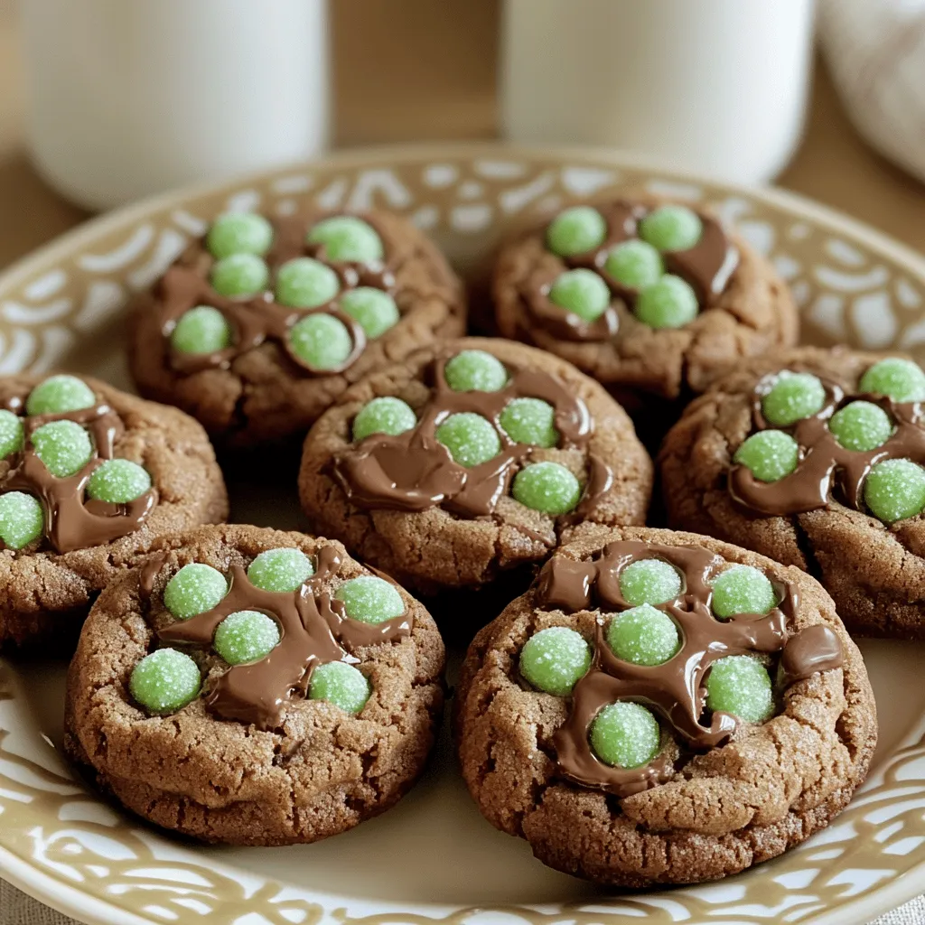 The best mint chocolate cookie ingredients create a rich, tasty treat. To start, you need <strong>all-purpose flour</strong>. This flour gives the cookies their structure. Use <strong>baking soda</strong> to help them rise and stay soft. A pinch of <strong>salt</strong> balances the sweetness.” /></p>
</p>
<h2>What Are Some Variations of Mint Chocolate Cookies?</h2>
</p>
<p>Mint chocolate cookies can be made in many fun ways. You can try gluten-free mint cookies that still taste amazing. For this, replace regular flour with gluten-free flour blends. These blends work well and keep the cookies soft. Make sure to check the labels for any added starch or sugar.</p>
</p>
<p>If you want vegan mint chocolate cookies, swap out the butter and egg. Use coconut oil or vegan butter for a rich taste. For the egg, use a flax egg. Just mix one tablespoon of flaxseed meal with three tablespoons of water. Let it sit for a few minutes before adding it to your dough.</p>
</p>
<p>Looking for creative flavor combinations? You can mix in orange zest for a fresh twist. Or try adding chopped nuts for extra crunch. If you’re feeling adventurous, use dark chocolate with sea salt. This will balance the minty flavor nicely.</p>
</p>
<p>These variations keep the joy of mint chocolate cookies alive while catering to different diets and tastes.</p>
</p>
<h2>What Baking Tips Enhance Your Mint Chocolate Cookie Experience?</h2>
</p>
<p>Baking mint chocolate cookies can be fun and easy. Here are some tips to help you.</p>
</p>
<p><strong>What Temperature Is Best for Baking Cookies?</strong></p>
<p>The best temperature for baking cookies is 350°F (175°C). This temperature gives you soft, chewy cookies. If you bake at a higher temperature, the cookies may burn on the outside while being raw inside. Always preheat your oven. This step helps the cookies bake evenly.</p>
</p>
<p><strong>How Can You Ensure a Chewy Texture?</strong></p>
<p>To get that perfect chewy texture, use brown sugar in your recipe. Brown sugar adds moisture. This moisture helps keep the cookies soft. Also, don’t overmix the dough. Mixing too much can make the cookies tough. Finally, take the cookies out of the oven when they are still soft in the center.</p>
</p>
<p><strong>What Tools Make the Baking Process Easier?</strong></p>
<p>Using the right tools can make baking fun. A cookie scoop helps you make even-sized cookies. This tool ensures that all cookies bake the same. Parchment paper is another great tool. It keeps cookies from sticking to the pan. A good mixing bowl and an electric mixer speed up the process. These tools help you mix well without much effort.Enjoy your baking!</p>
</p>
<p><img decoding=