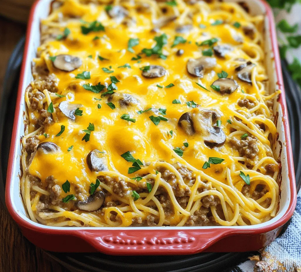 Welcome to a culinary adventure that takes the beloved cheeseburger and transforms it into a creamy, comforting dish that will leave your taste buds dancing with joy—Cheeseburger Tetrazzini. This delightful recipe blends the heartiness of classic cheeseburgers with the comforting texture of pasta, creating a meal that is both familiar and innovative. Whether you’re hosting a family dinner, preparing for a potluck, or simply looking for a cozy dish to enjoy with friends, Cheeseburger Tetrazzini is sure to impress.