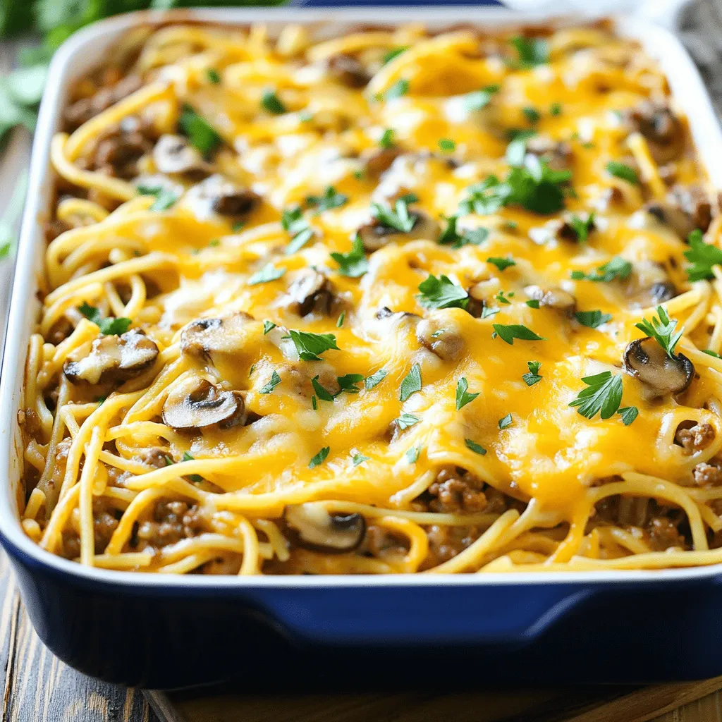 Welcome to a culinary adventure that takes the beloved cheeseburger and transforms it into a creamy, comforting dish that will leave your taste buds dancing with joy—Cheeseburger Tetrazzini. This delightful recipe blends the heartiness of classic cheeseburgers with the comforting texture of pasta, creating a meal that is both familiar and innovative. Whether you’re hosting a family dinner, preparing for a potluck, or simply looking for a cozy dish to enjoy with friends, Cheeseburger Tetrazzini is sure to impress.