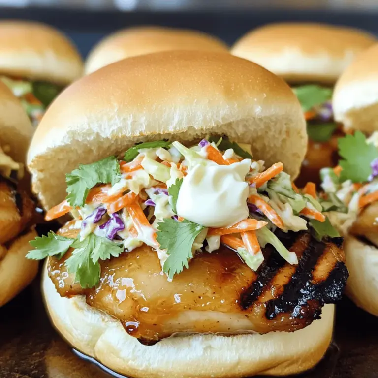 Before diving into the preparation process, let's take a closer look at the key ingredients that make honey garlic chicken sliders so special. Each component plays a vital role in contributing to the dish's overall flavor and texture, ensuring a delightful culinary experience.