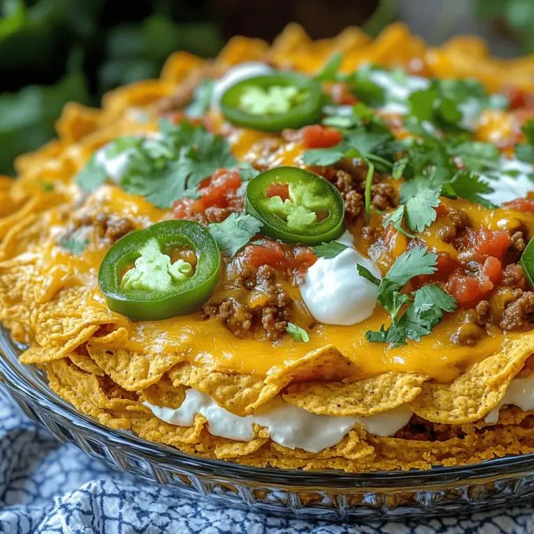 Are you ready to elevate your dinner game with a dish that combines the beloved flavors of tacos and the crunchy satisfaction of Doritos? Look no further than the Dorito Taco Pie! This mouthwatering recipe is perfect for gatherings, family dinners, or even a casual weeknight meal. With its unique combination of ingredients and ease of preparation, it’s no wonder that the Dorito Taco Pie has become a favorite among home cooks and taco enthusiasts alike.