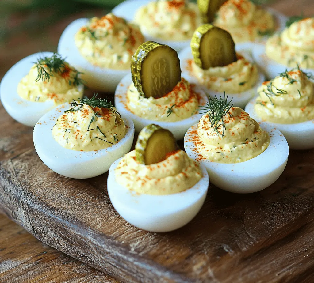 The history of deviled eggs is as rich as their flavor. Believed to date back to ancient Rome, where boiled eggs were seasoned with spicy flavors and served as appetizers, deviled eggs have evolved through the centuries. They gained popularity in the United States in the 19th century, often served at picnics and potlucks. Today, deviled eggs are a staple at gatherings, embodying a sense of nostalgia while also allowing for endless customization.