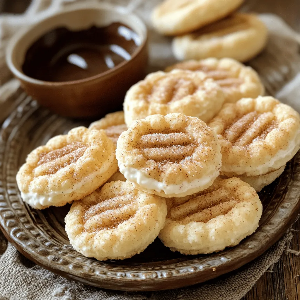 Churro cheesecake cookies blend two beloved treats into one. These cookies have a rich cheesecake center wrapped in a soft, cinnamon-sugar dough. The outside is crisp, while the inside is creamy and delightful.