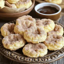 Churro cheesecake cookies blend two beloved treats into one. These cookies have a rich cheesecake center wrapped in a soft, cinnamon-sugar dough. The outside is crisp, while the inside is creamy and delightful.