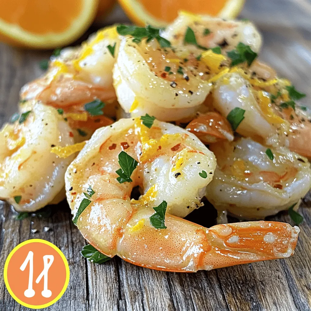 To make a great sautéed shrimp recipe, you need some key ingredients. Start with fresh shrimp. I recommend using large shrimp, about one pound, peeled and deveined. This size cooks quickly and gives a nice bite.