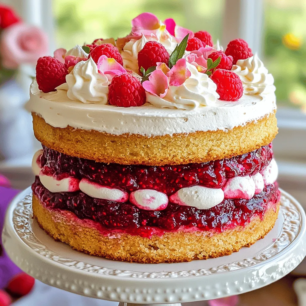 When it comes to Valentine’s Day cake recipes, I love making a Luscious Raspberry Rose Delight Cake. This cake is a treat that looks and tastes divine. You start with a light and fluffy cake base. Then, you layer in fresh raspberries and rose petal jam.