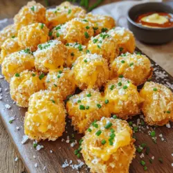 When making cheesy tater tots, the right ingredients matter. You need just a few key items to create that perfect snack. The base is frozen tater tots. They save time and bring great flavor. You also need shredded cheddar cheese and grated Parmesan cheese. These cheeses melt beautifully and add rich taste.