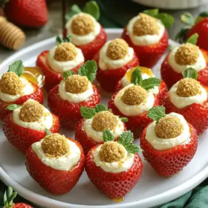 Cheesecake deviled strawberries are a fun twist on a classic dessert. They combine fresh strawberries with a creamy cheesecake filling. This dessert is popular for good reasons. First, they look stunning on any table. Second, they taste amazing.