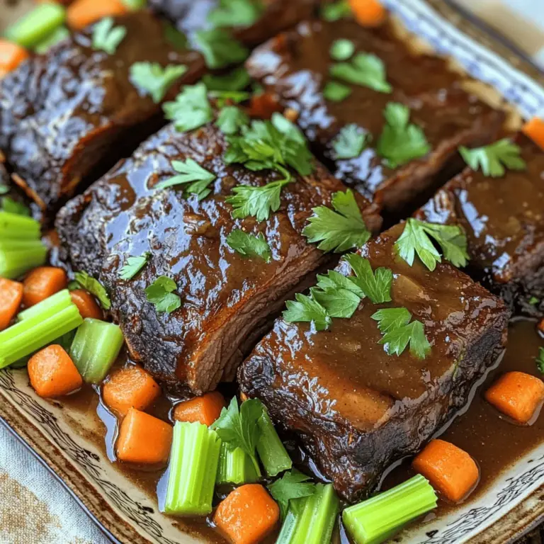 When it comes to comfort food, few dishes can rival the rich, savory goodness of beef short ribs and gravy. This classic dish has a way of warming the heart and soul, making it a go-to recipe for family gatherings, special occasions, or simply a cozy weeknight dinner. The tender, fall-off-the-bone meat, infused with deep flavors from a slow-cooked gravies, creates a satisfying meal that leaves a lasting impression.