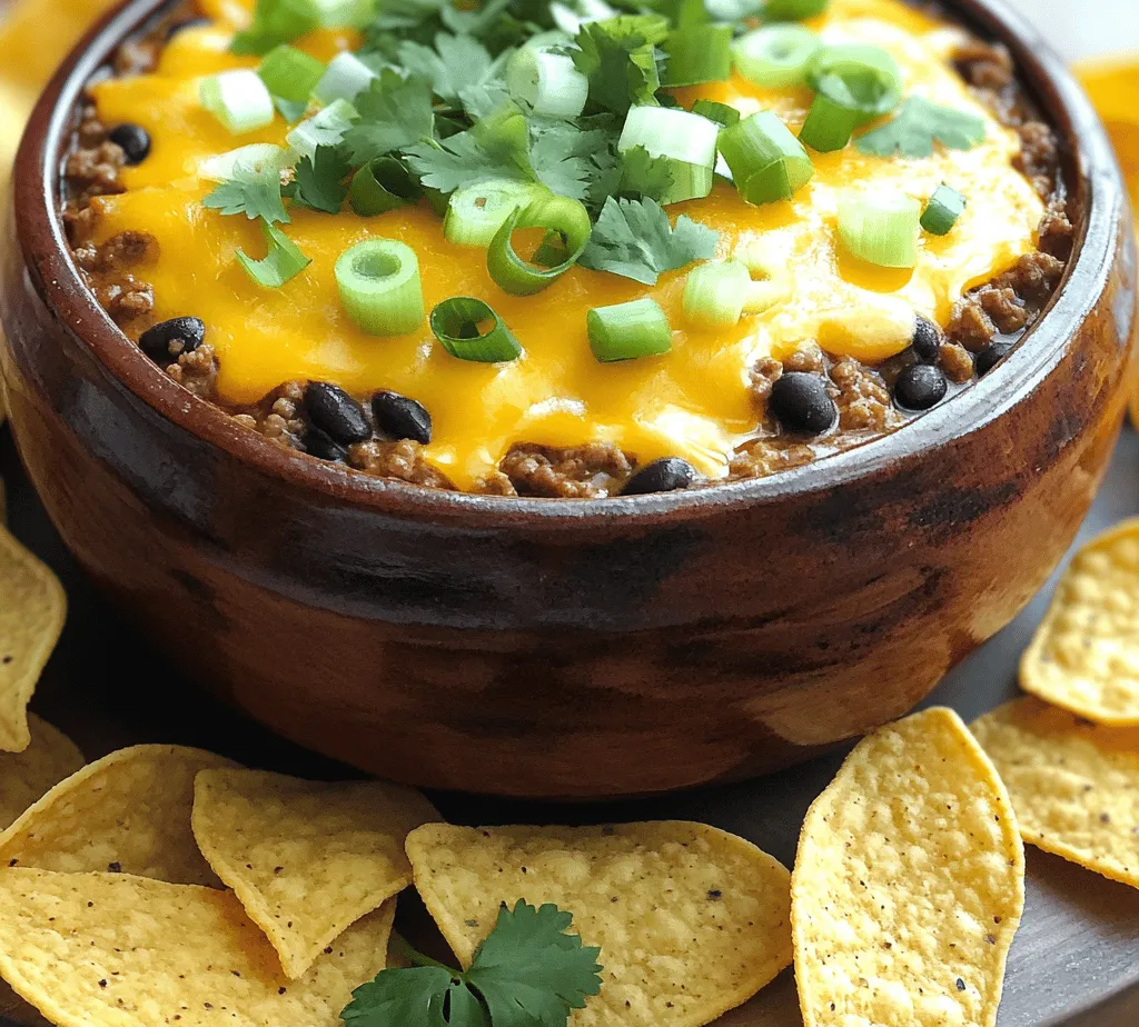 The success of any great dip begins with high-quality, flavorful ingredients. In the case of taco dip, the combination of meats, beans, cheeses, and spices culminates to create a rich and satisfying dish. Here’s a closer look at the main ingredients that contribute to the tantalizing flavor profile of slow cooker taco dip: