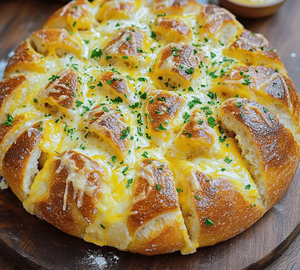 If you're searching for a dish that's guaranteed to be a hit at your next gathering, look no further than Cheesy Garlic Pull-Apart Bread. This delightful recipe combines the irresistible flavors of garlic, cheese, and buttery goodness, resulting in a savory appetizer or side dish that will have your guests coming back for more. Whether you're hosting a party, enjoying a cozy family dinner, or simply indulging for yourself, this pull-apart bread is sure to impress.