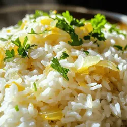 For this dish, the main butter rice ingredients are simple but pack a lot of flavor. You need two cups of white rice, like long-grain or basmati. This rice has a nice texture and cooks well. Next, you want four cups of chicken or vegetable broth. Low-sodium broth works best for control over salt.