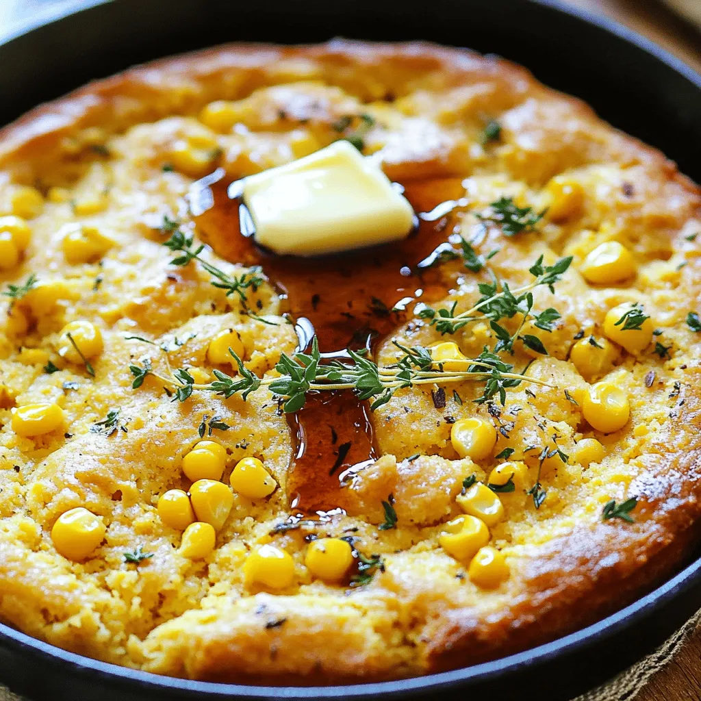 To make great cornbread, you need key ingredients. The main star is cornmeal. Use one cup of cornmeal for that classic flavor. You also need one cup of all-purpose flour. This helps with the bread's texture.