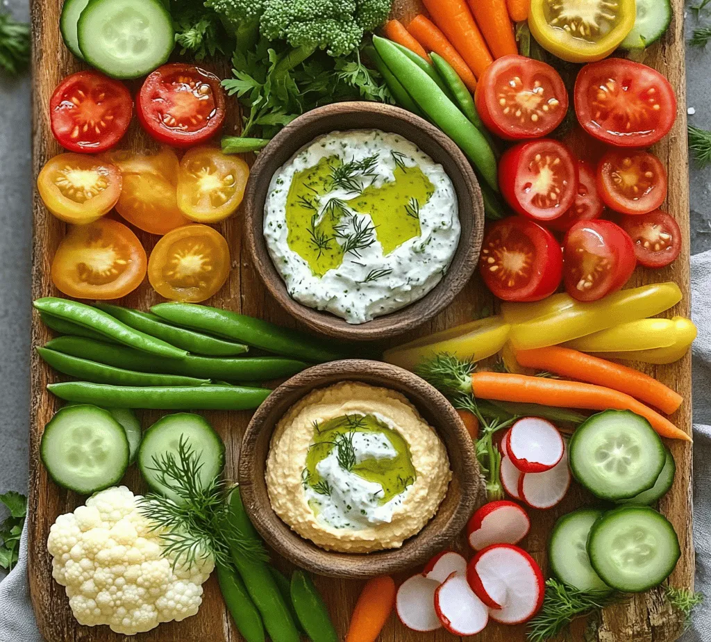 The Rainbow Garden Vegetable Tray is not just a feast for the eyes; it's a celebration of health, flavor, and creativity combined into one vibrant dish. As a versatile and visually appealing option, this vegetable tray can transform any gathering into a colorful culinary experience. Whether you are hosting a party, preparing for a family gathering, or simply looking for a healthy snack option, this dish fits perfectly into any occasion. The array of colors not only enhances the presentation but also signifies a multitude of nutritional benefits that each vegetable brings to the table.