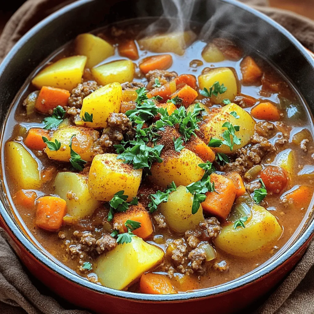 Cowboy’s Campfire Stew: A Hearty One-Pot Delight