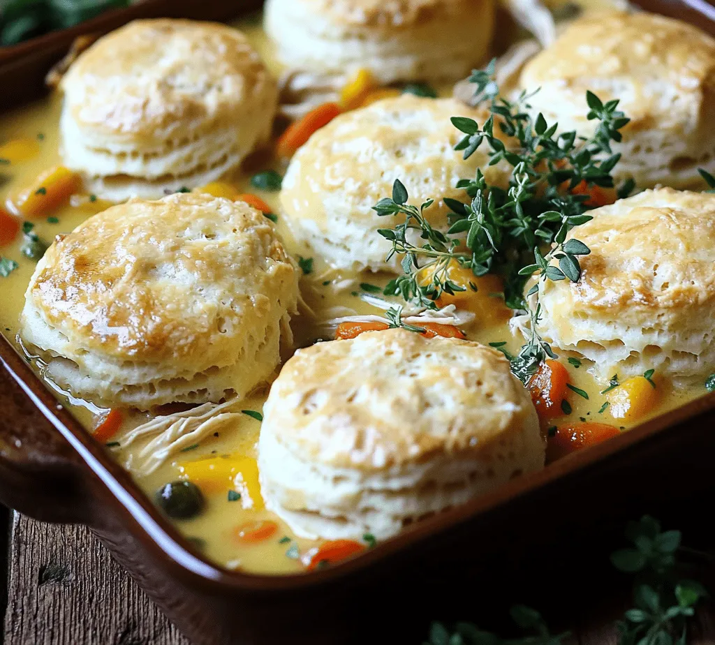 Comfort food holds a special place in our hearts and culinary culture, offering solace and warmth through familiar flavors and hearty textures. It's the kind of food that brings us back to cherished memories of family gatherings, cozy nights in, and shared meals around the table. Among the myriad of comfort food options, the Butter Swim Biscuit Chicken Pot Pie stands out as a perfect blend of rich, savory filling topped with fluffy, buttery biscuits. This dish not only embodies the essence of comfort food but also elevates it to new heights with its unique twist.