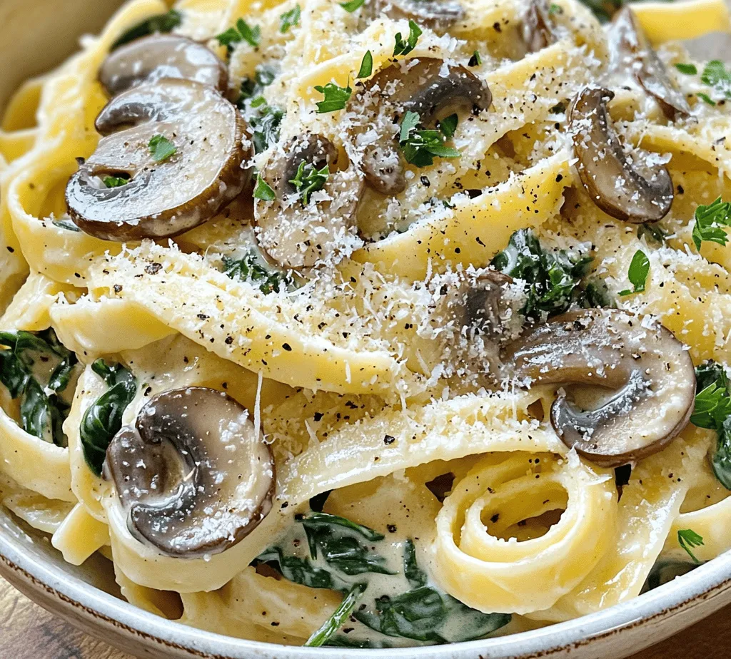 If you're seeking a delightful dish that combines the earthiness of mushrooms with the freshness of spinach, look no further than creamy mushroom and spinach pasta. This recipe is not only a treat for the taste buds but also a testament to how easily vegetables can elevate a classic pasta dish. The creamy texture and rich flavor profile make it an inviting option for both family dinners and entertaining guests. It’s a fantastic way to incorporate more vegetables into your meals, ensuring you enjoy both the nutrition and the taste they bring.