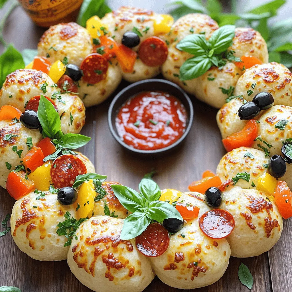 Pizza Bomb Wreath Recipe: A Fun and Flavorful Appetizer