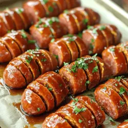 Creating the perfect Maple BBQ Hasselback Kielbasa Bites begins with understanding the essential components that contribute to its distinctive flavor profile. Each ingredient plays a crucial role in elevating this dish, making it a must-try for any food enthusiast.