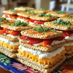 You can make crackers party sandwiches fun and unique. Start with different types of crackers. Use wheat, rice, or seed crackers. Each type brings its own crunch and flavor. You can even mix different crackers on the platter. This adds variety to your spread.